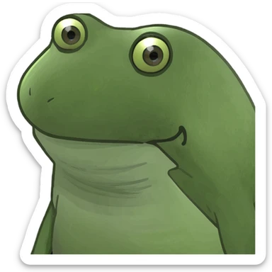 Beige eggplant  sticker