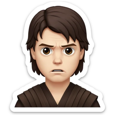 anakin skywalker nightmare scene sticker