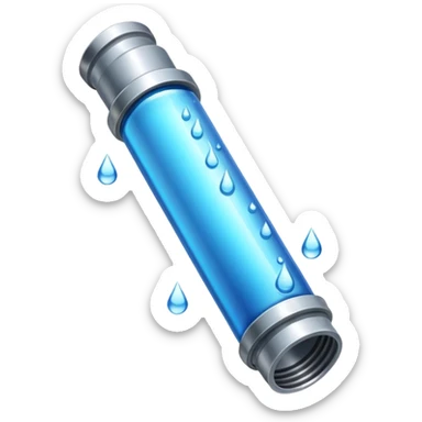Water pipe sticker