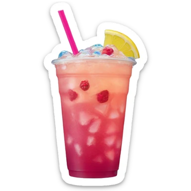 Electric Berry Lemonade from Dutch Bros sticker
