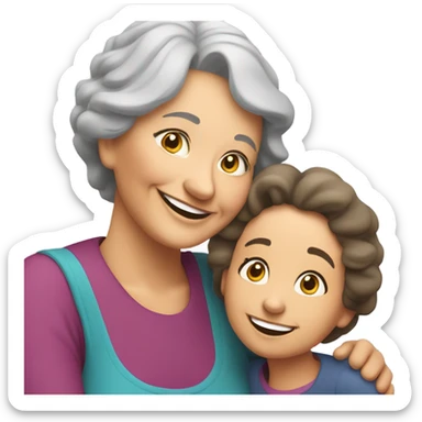 Love my granddaughter  sticker