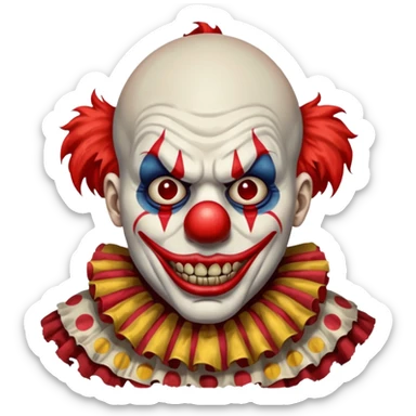 Clown horreur sticker