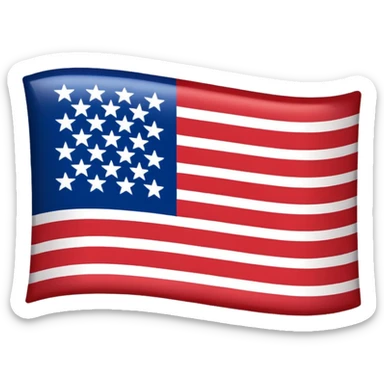 american south states flag sticker