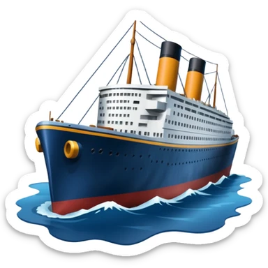 Titanic  sticker