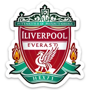 Fc liverpool logo sticker