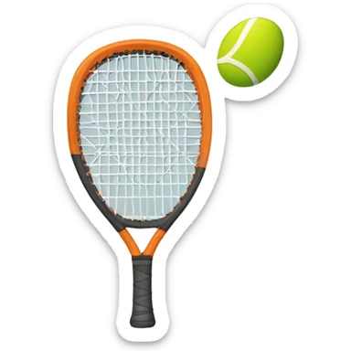 Raqueta de pádel  sticker