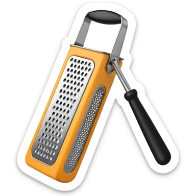 Cheese Grater sticker