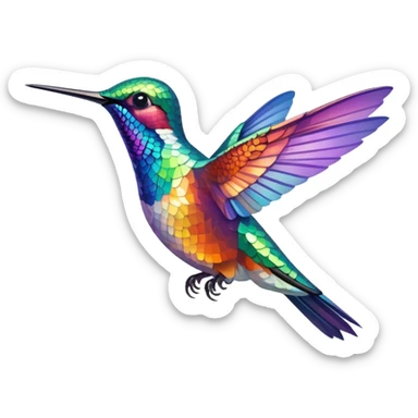 Colibri sticker