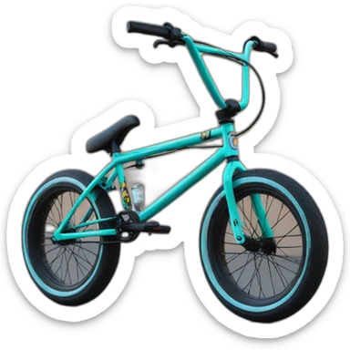Taille d'emoji bmx e36 sticker