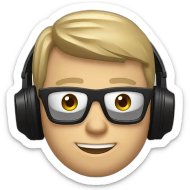 Armin van buuren, dj in black jacket sticker