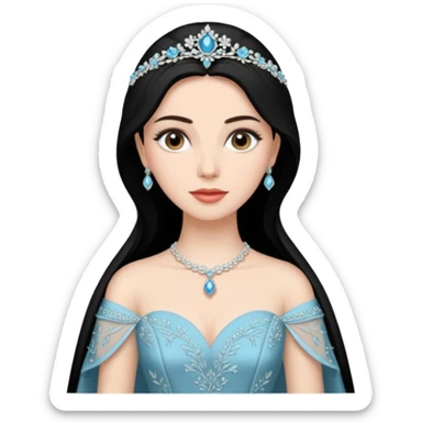 Hande Erçel as a lady from game of thrones from Starfall.  sticker