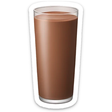 Chocolate milk sticker