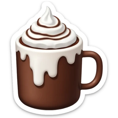 Tazzina con marhsmellow sticker