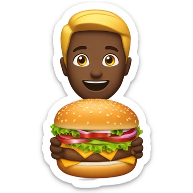 Comprar hamburgesa  sticker