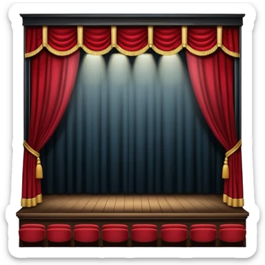 create a series of images for Theatre Inventory sticker