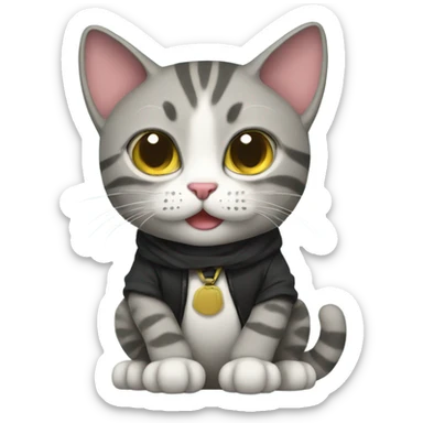 Swagger cat sticker