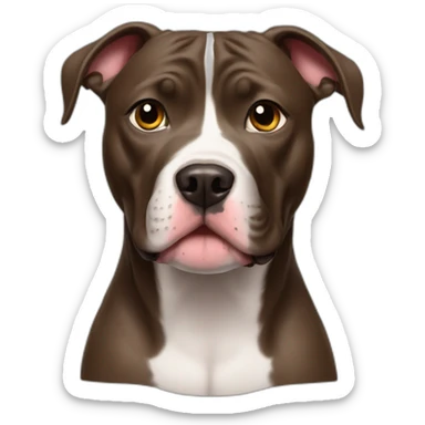 Chiens pitbull sticker