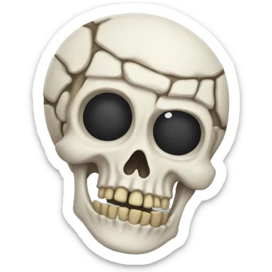 skeleton sticker