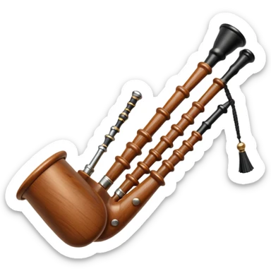 bagpipes sticker