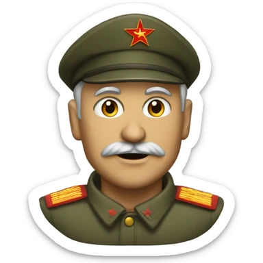 Soviet Comrade sticker