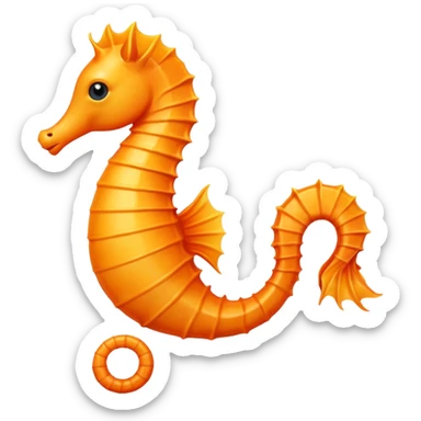 seahorse emoji sticker