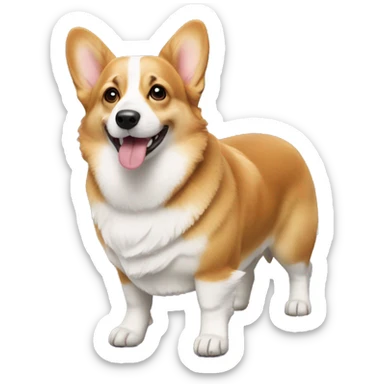 Corgi sticker