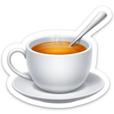 Infusión caliente sticker