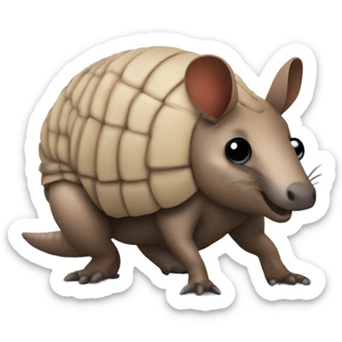 armadillo giulia sticker