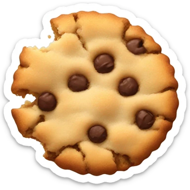 crumble cookie sticker