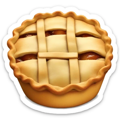 apple pie sticker