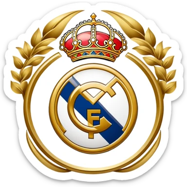 Escudo del Real Madrid sticker
