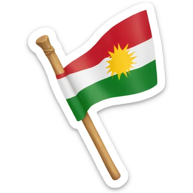 Kurdistan flag emoji sticker