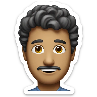 my turkish coworker who is a software algorithms engineer and is really funny sticker