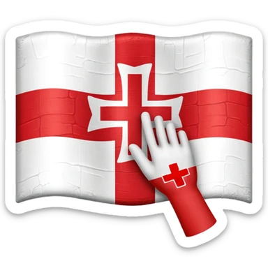 Create a Northern Ireland flag sticker