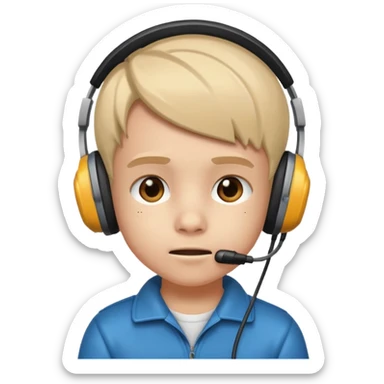 Retro Arcade Kid sticker