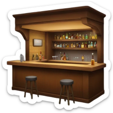 Bar sticker