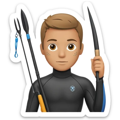 spearfishing sticker