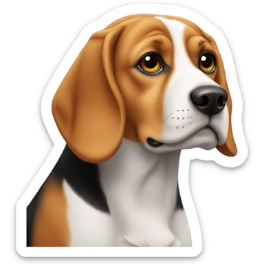 Beagle sticker
