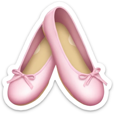 Ballerina shoes sticker