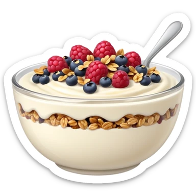 yogurt bowl sticker