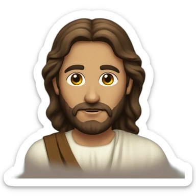 Byzantine Jesus sticker