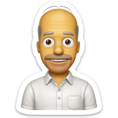 Homer Simson sticker