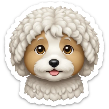 bichon sticker