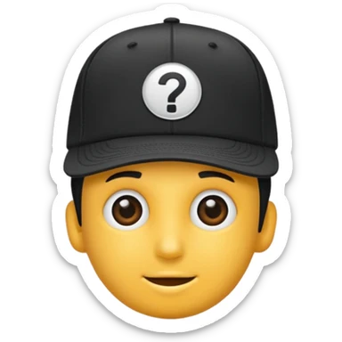 Juste une casquet avec une base de donnée dessus sticker