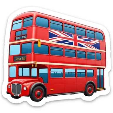 UK emoji- maybe add flag in front of the bus sticker