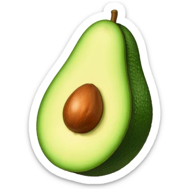 Avocado sticker