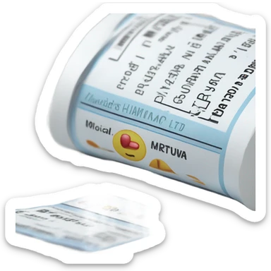 PRINTING RX LABEL sticker