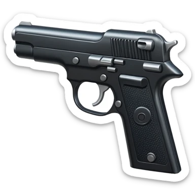 Pistolet sticker
