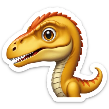 Velociraptor sticker