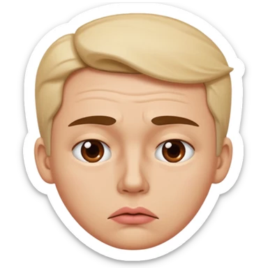 face twitching from stress sticker